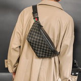 Lulu Belt Bags Plaid Chest Bag Waist Bag