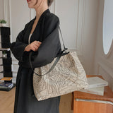 The Teacher Tote Women's Bag Large Capacity Totes Fashion All-Match Canvas Bag Simple