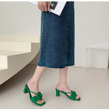 Nude Pumps Block Heel