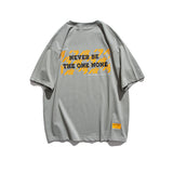Men's T-shirt Trendy Letter Short-Sleeved T-shirt Baby Boy and Girl Summer Cotton Loose Crew Neck Casual T-shirt Tee
