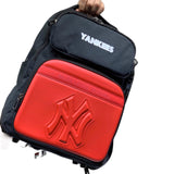 Yankees Color Large Capacity Sports Backpack Schoolbag Two-Piece Set