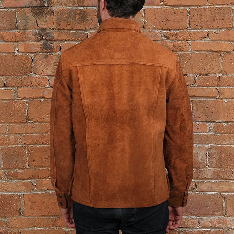 John Dutton Jacket Autumn and Winter Jacket Men's Casual Shirt Retro Jacket