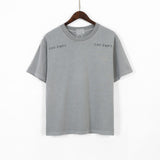 Cavempt Ce Summer Loose Type Leisure Pullover Summer Short Sleeve Children's Clothing