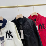 Yankees Spring Flight Jacket BF Style Loose Embroidery Short Baseball Uniform