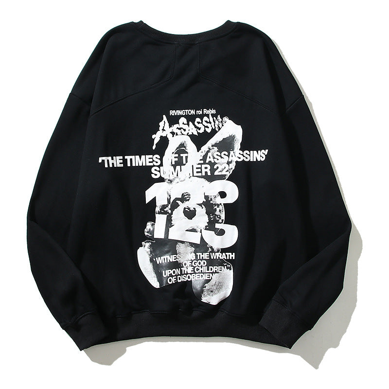 Kanye West Sunday Service Sweatshirt Printed Round Neck Long Sleeve Pullover Men And Women Casual