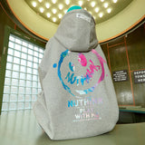 Smiley Face Hoodie Hooded Sweater Men Graffiti Coat Hoodie