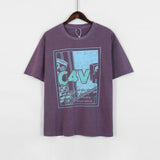 Cavempt Ce Printing Male and Female Couple Short Sleeve