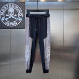 CHH Chrome Heart CHH Spring/Summer Stitching Casual Trousers for Men and Women Ankle Banded Pants
