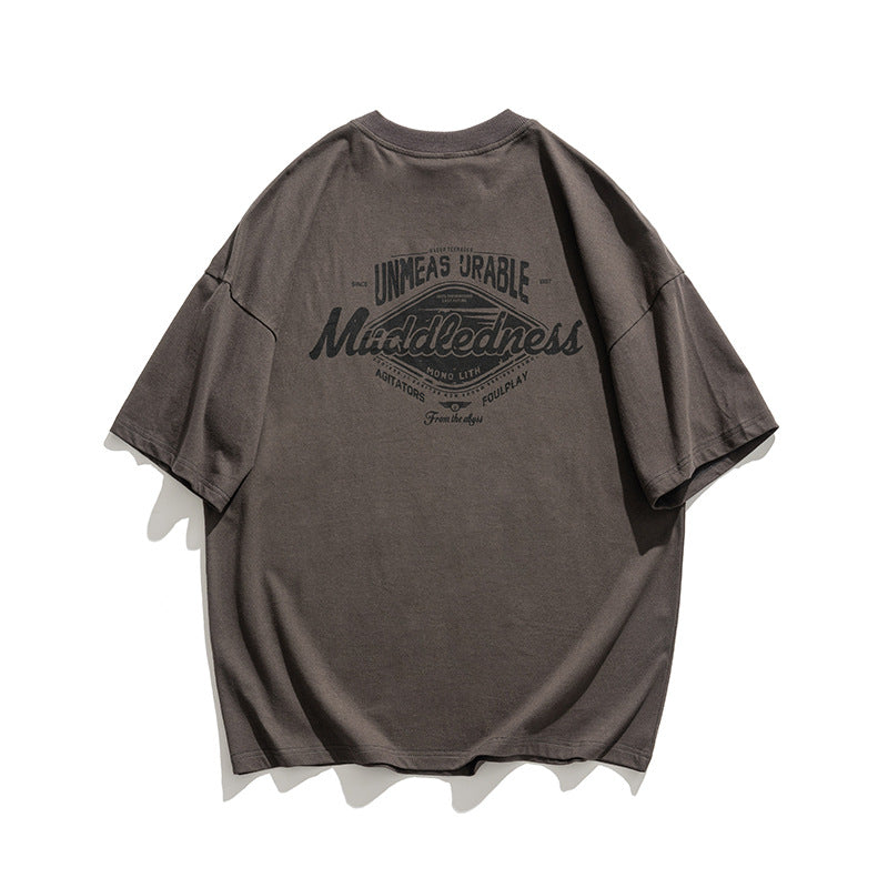 Man Summer T Shirt Crew Neck