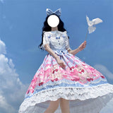Pastel Gothic Lolita Harajuku Style Clothing Strap JSK Dress
