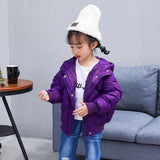 Kids Winter Coats Puffer Jacket down Coat Winter Short Children down Jacket Coat Baby Autumn and Winter Clothes