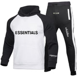 Fear Of God Fog Essentials Hoodie & Sweatpant 2 Piece Set For Men And Women