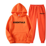 Fear Of God Fog Essentials Set Sweater Men and Women Double Line High Street Fashion Brand Fall Winter Coat