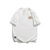 Men T Shirt Summer Casual Tops Men's Summer Male Letter Printing Stylish Short Sleeve Simple Japanese Loose T-shirt