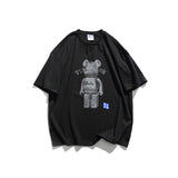 Man Summer T Shirt Cartoon Print