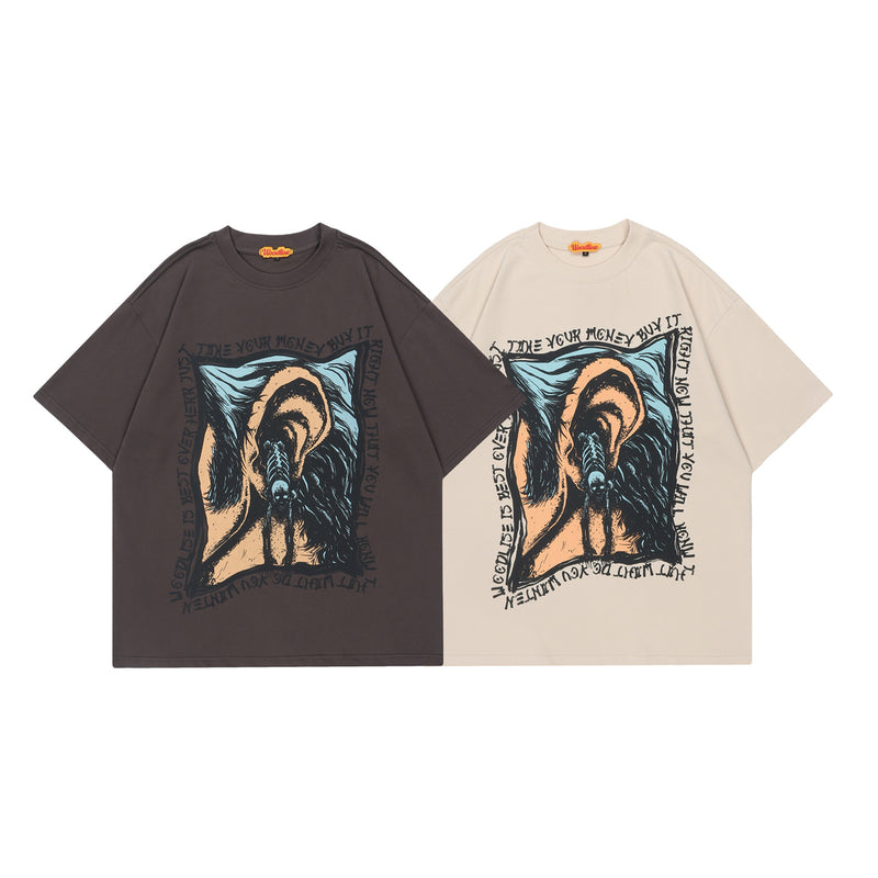 Man Tees Summer Fashion Brand Short Sleeve T-shirt