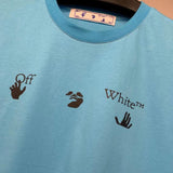Off White Men  T Shirt  Tshirt Cotton Print Owt Casual Arrow Flower