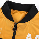 Tactics Style Men Outdoor Windproof Coat Men Casual Jacket Yellow Stand Collar Zipper Solid Color Casual Jacket