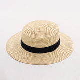 Straw Hat Beach Travel Sun Protection Straw Sun Hat