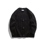 Man Fall Winter Outfis Autumn and Winter Vintage Men's Sweater Cardigan Men's Casual Sweater Coat