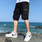 Men Shorts Men's Summer Pure Cotton Beach Sports Leisure Summer