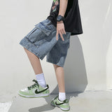 Men Shorts Summer Denim Shorts