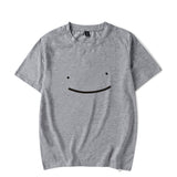Dreamwastaken Novelty Hoodies Dream Merch Shirt Short Sleeve Round Neck Loose T-shirt