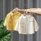 Toddler Boys Jackets Boys' Shirt Autumn Cool Handsome Top