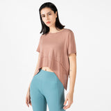 Moisture Wicking Shirts Spring/Summer Sports Short Sleeve Women's Loose