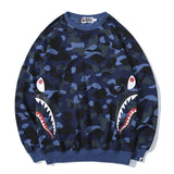 Bape Sweatshirt Camouflage Ape Crew Neck Sweater