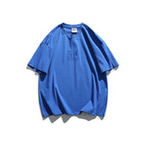 Man Summer T Shirt Stamp Letter