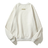 Kanye West Sunday Service Sweatshirt Printed Casual Round Neck Fleece-Lined Sweater