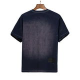 We11done T Shirt Letter Print Loose Men's and Women's round Neck Short Sleeve Cotton