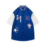 Varsity Short-Sleeved Baseball Uniform T-shirt