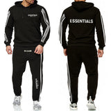 Fear Of God Fog Essentials Hoodie & Sweatpant 2 Piece Set For Men And Women