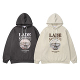 Man Fall Winter Outfis Winter Thickened Sweater Men Loose Street Couple All-Matching Hooded Jacket