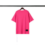 We11done T Shirt Printed Loose Casual Men's and Women's Short Sleeve