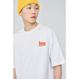 Men's T-shirt Short-Sleeved T-shirt Men's Summer Casual Street Trendy Sport Letters Printed Hip Hop Loose Couple Tee