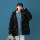 Men's Autumn Winter Coat Polar Fleece Cotton-Padded Coat