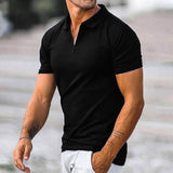 Polo Shirts Summer Men's Polo Shirt Short-Sleeved T-shirt