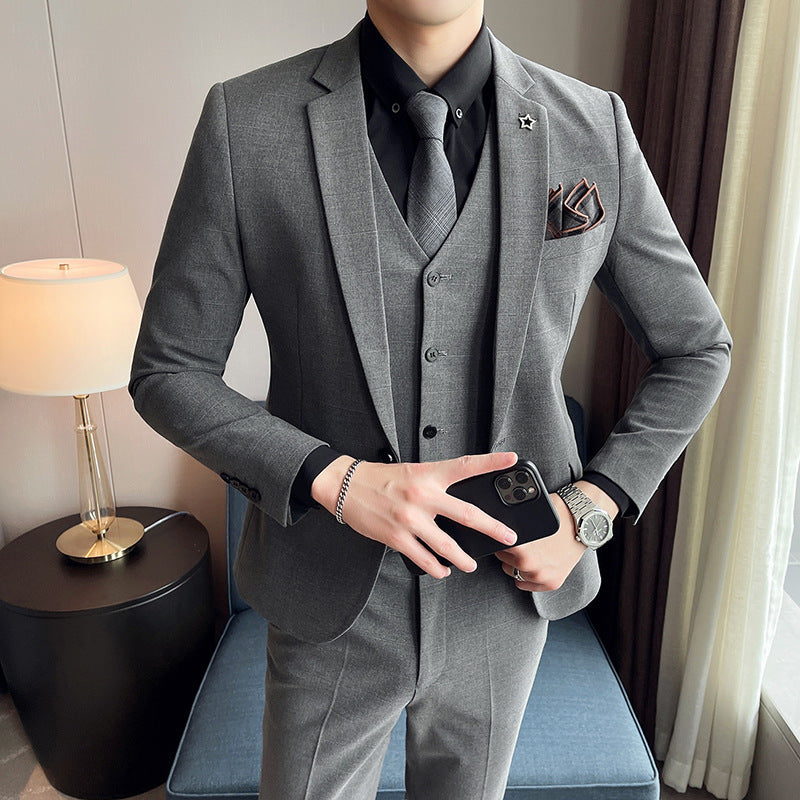 Seersucker Suit Three-Piece Suit