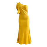 Mariah Carey See through Dress Solid Color Long Dress plus Size Dress Gown