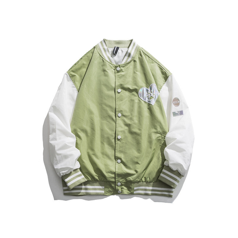 Letterman Jacket Outfit Senior Jackets Varsity Baseball Coat Autumn Casual Jacket Top