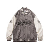Varsity Jacket for Men Baseball Jackets Spring Casual Unisex Baseball Collar Jacket
