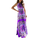 Women Bohemian Dress Summer Sexy Printed Dress