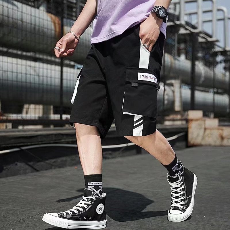 Summer Men Shorts Loose Summer Casual Pants