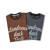 Men T Shitrs Pinstripe Printed round Neck T-shirt