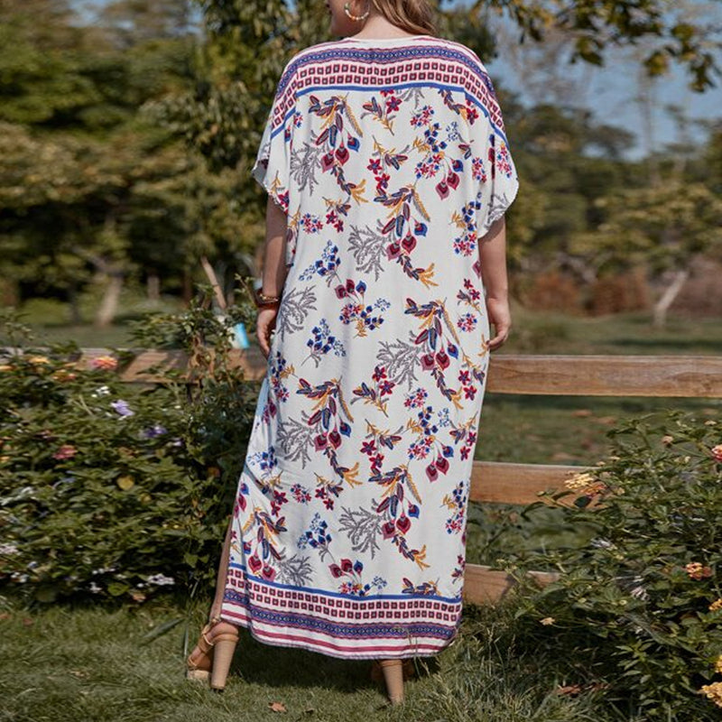 Beth Dutton Bohemian Dress Summer Spring Midi Dresses plus Size