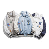Letterman Jacket Outfit Senior Jackets Varsity Baseball Coat Vintage Baseball Jacket Men's Casual Jacket