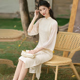 Women's Cottagecore Dress Women's Retro Dress